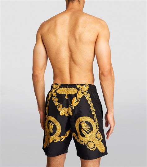 Versace Maschera Baroque Swim Shorts for Men 